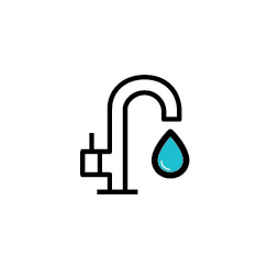 water sink installation filter under system