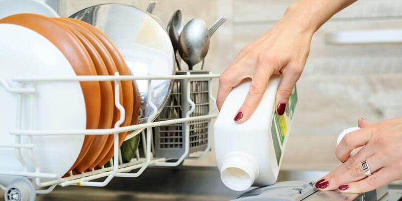 Can you use drain cleaner in a dishwasher