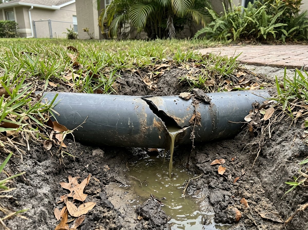 cracked sewer line repair