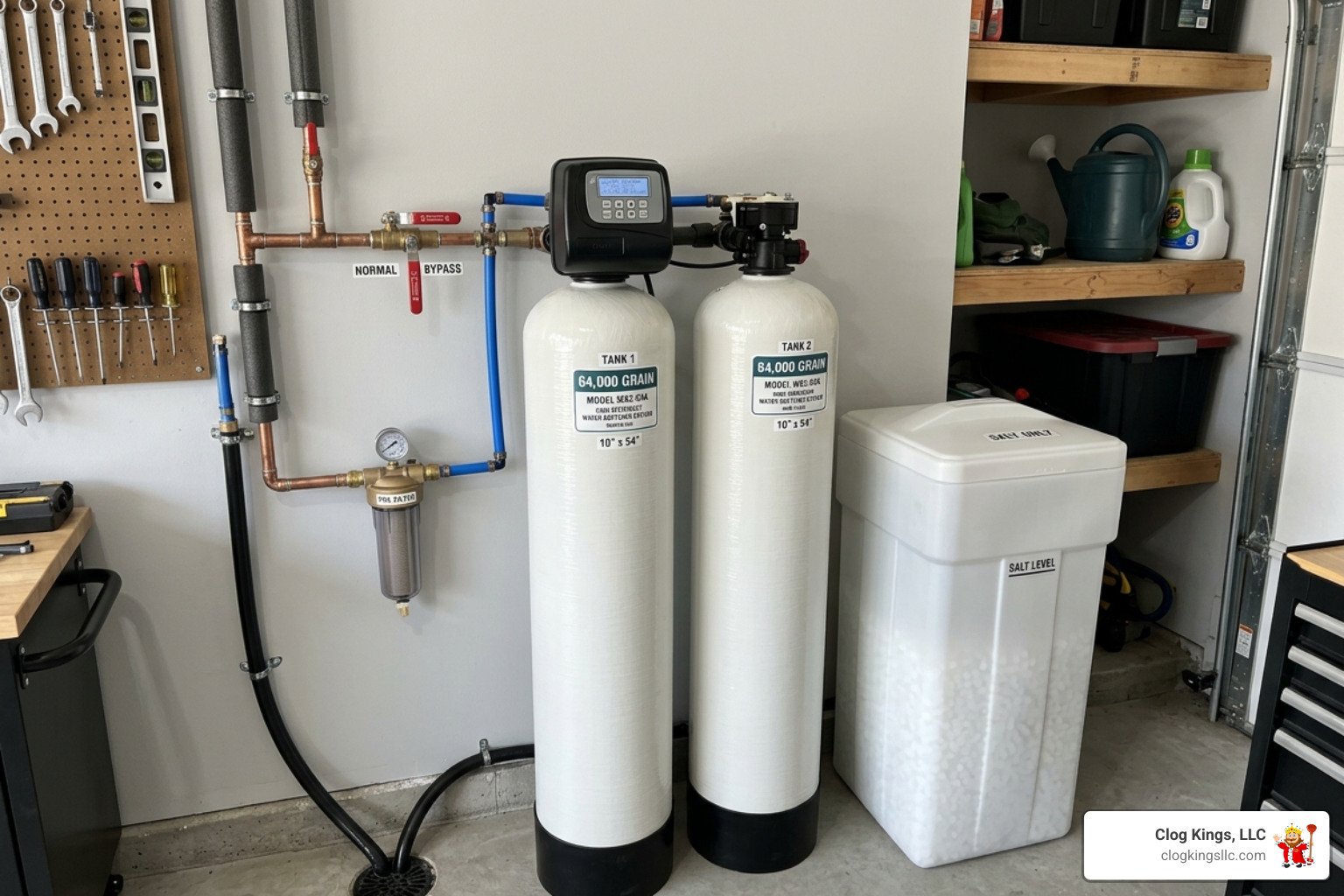 64000 grain water softener