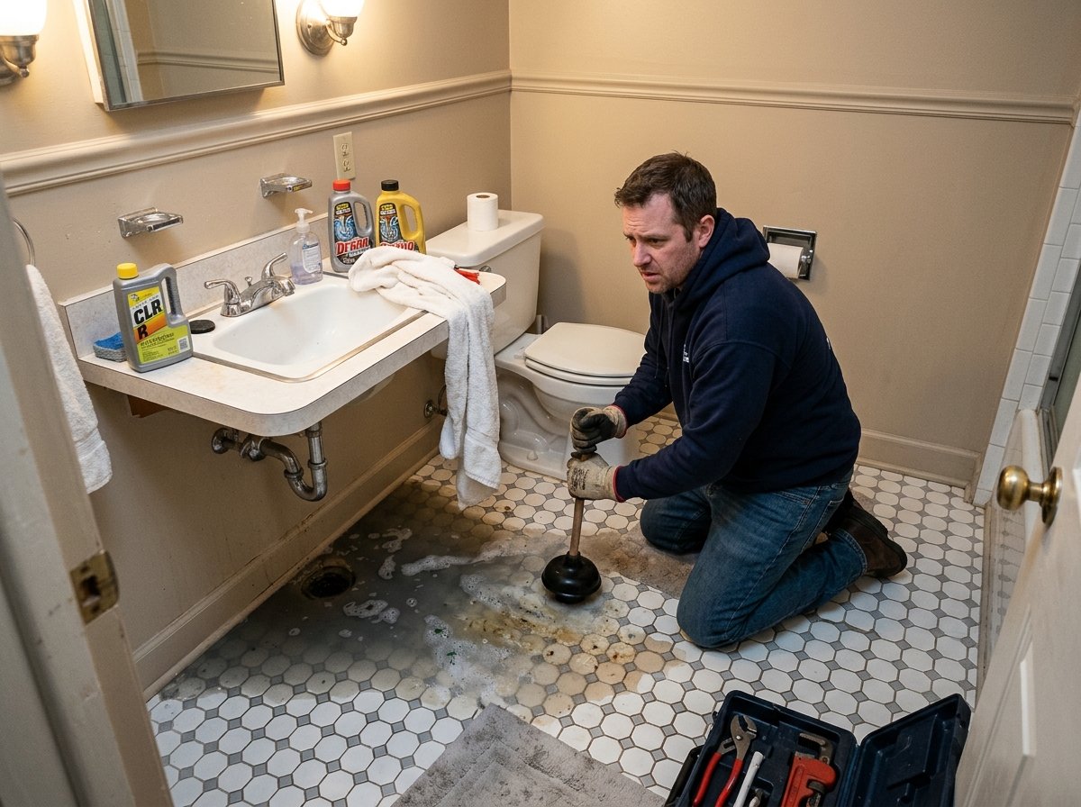 clogged drain emergency service