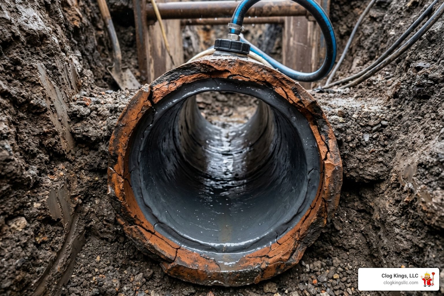 clay pipe repair epoxy